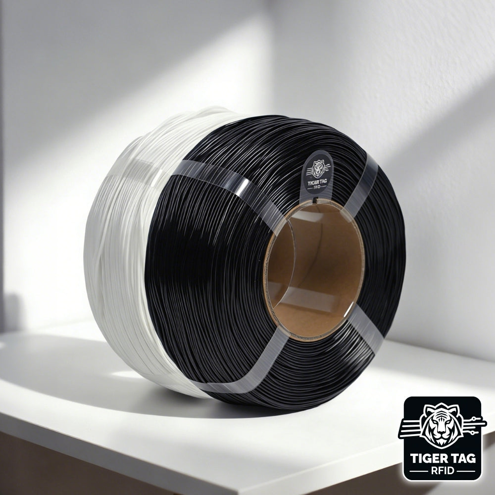 R3D - TPU (95A) - Noir (Black) - 1,75 mm - 1 kg - Refill avec RFID TigerTag