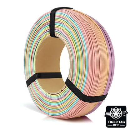 Rosa3D - PLA Rainbow Pastel Macaron - 1,75 mm - 1 kg Refill avec RFID TigerTag