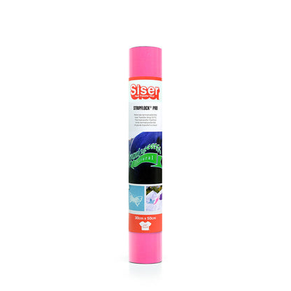 Siser - Flock - Rouleau Thermocollant - (S0024) Rose Fluo Velours- 30 x 100 cm