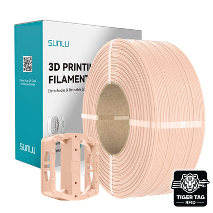 Sunlu - PETG - Beige - 1,75 mm - 1 kg - Refill avec RFID TigerTag