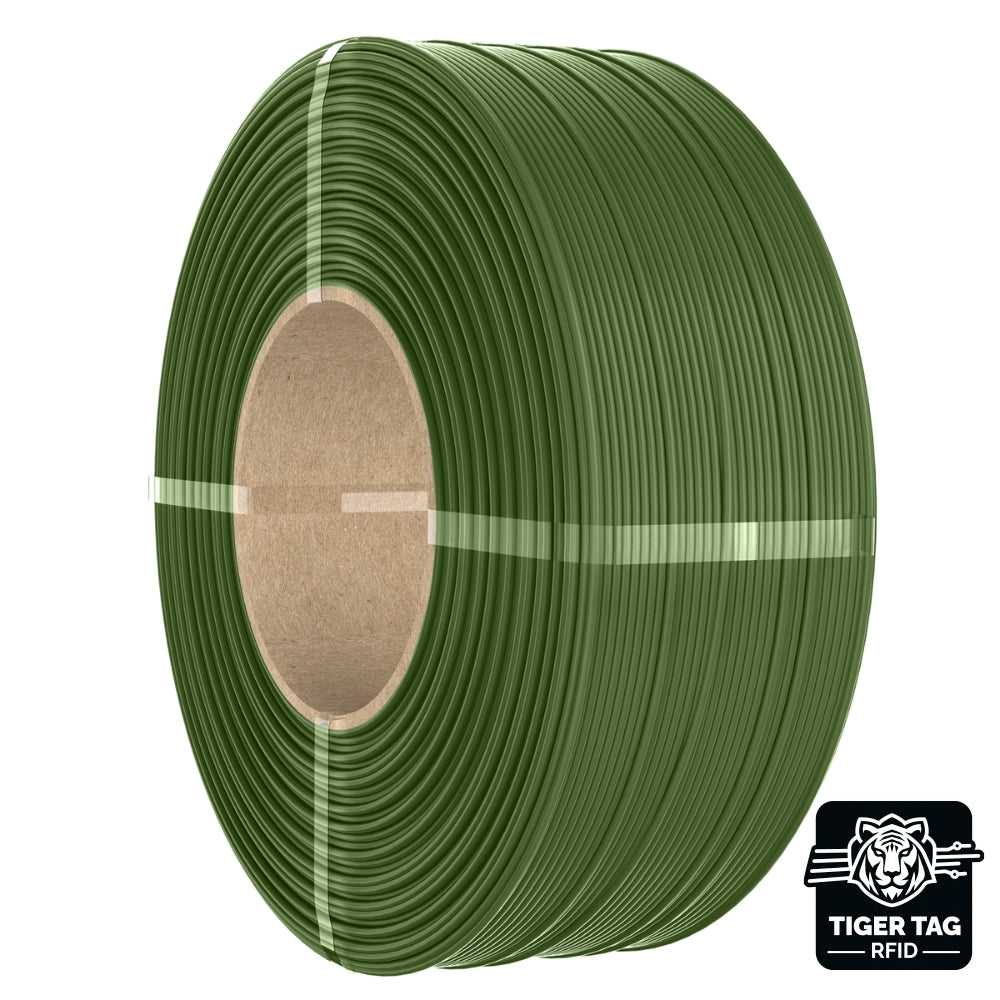 Sunlu - PETG - Vert Olive (Olive Green) - 1,75 mm - 1 kg - Refill avec RFID TigerTag