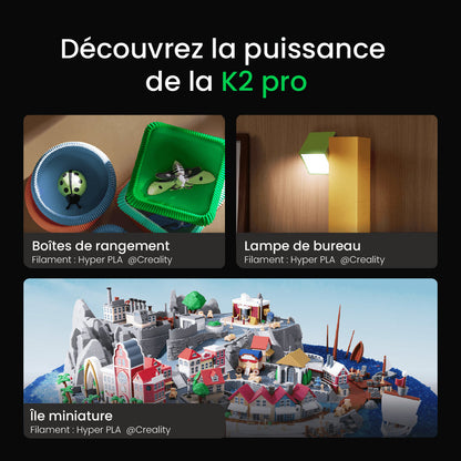 Creality - K2 Pro - Imprimante 3D FDM Grand Format