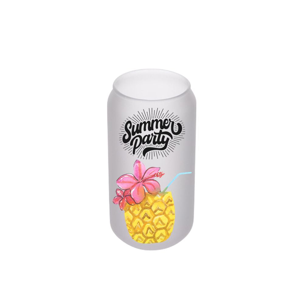 MissKraft - Sublimation - Verre Canette - Dépoli - 550 ml