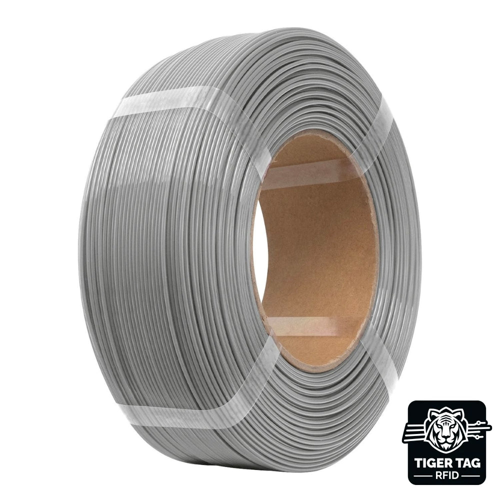 eSun - PETG Basic - Argent (Silver) - 1,75 mm - 1 kg Refill avec RFID TigerTag