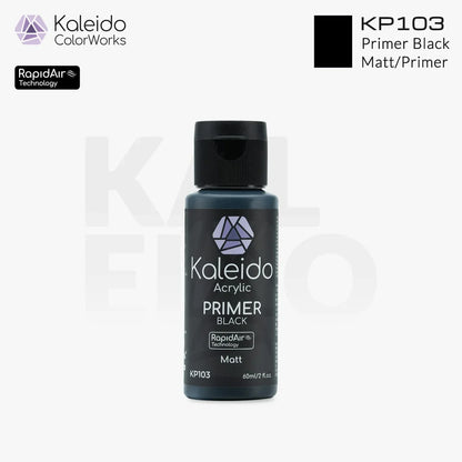Kaleido ColorWorks - Matt/Primer - Noir Mat (KP103 Primer Black) - 60ml