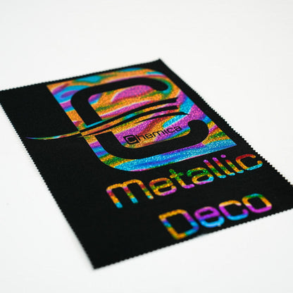 Chemica - Metallic - Vagues Arc-en-ciel (Rainbow Waves) - 30 x 20 cm