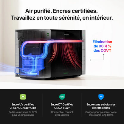 xTool - O1 Omni Printer Standard - Simple Tête UV (Single UV) - Imprimante UV 4-en-1