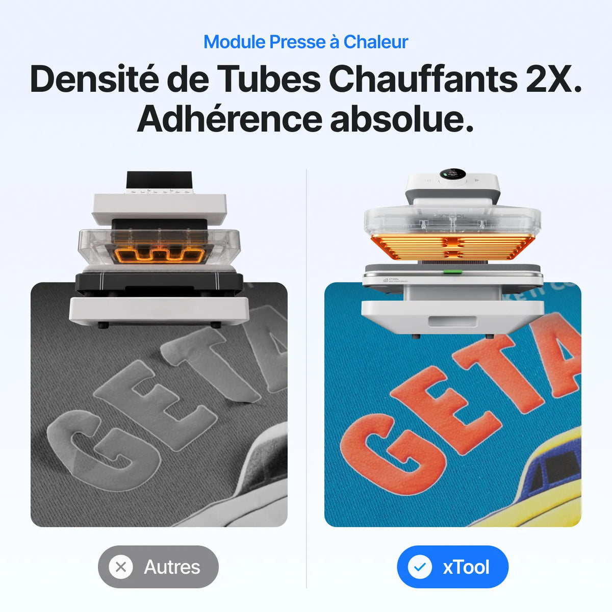 xTool - WonderPress - Presse à Chaud + Module Four de Création (Heat Press + Craft Oven Module)