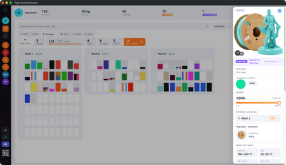 Tiger Studio - Smart Filaments & Printer Manager pour Windows