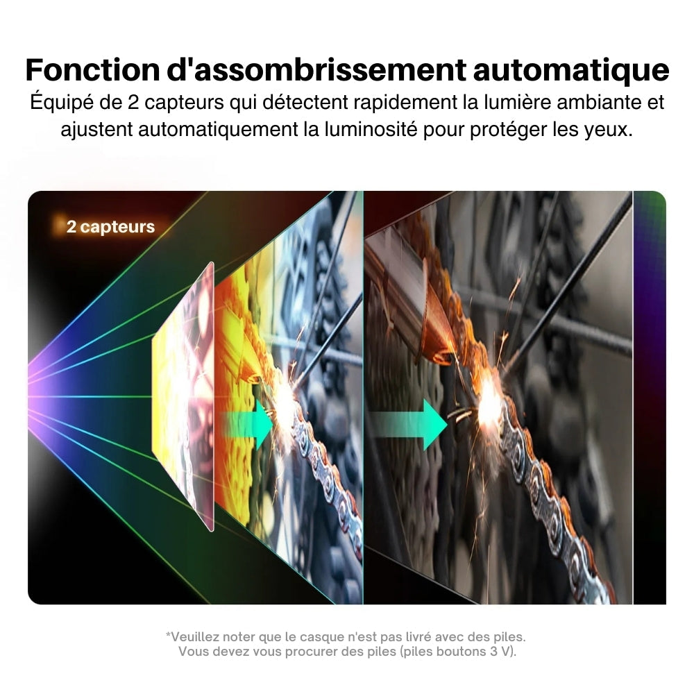 xTool - Casque de protection pour MetalFab