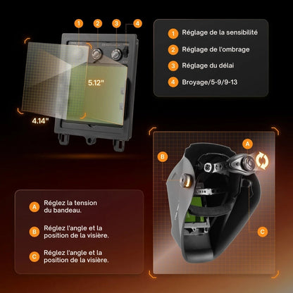 xTool - Casque de protection pour MetalFab