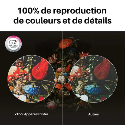 xTool - Encre DTF pour Apparel Printer - Rouge Magenta - 500 ml